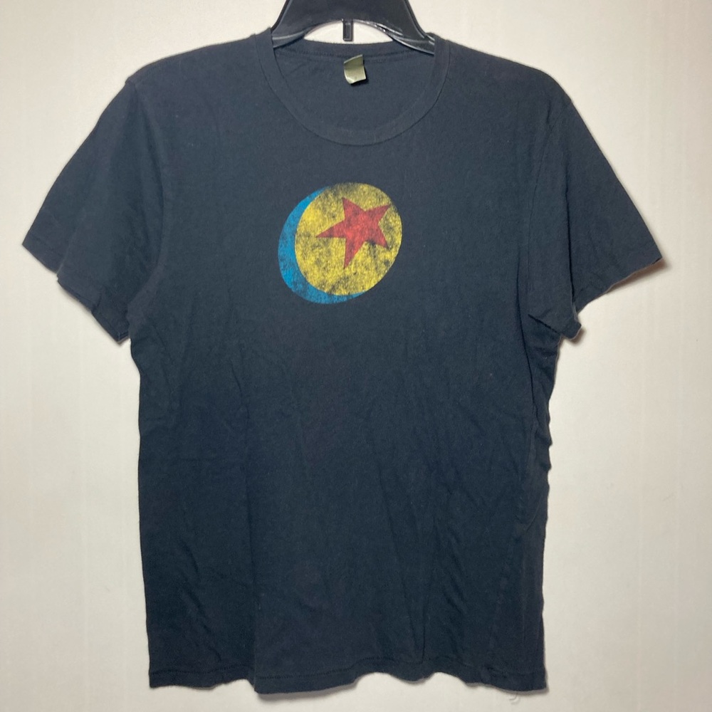 Pixar Animation Studios Crew T-Shirt Toy Story Logo/Back Pixar Studios Sz Small